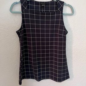 NWT checkered top